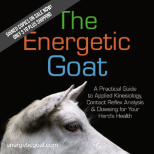 Signed copy of The Energetic Goat by Carrie Eastman